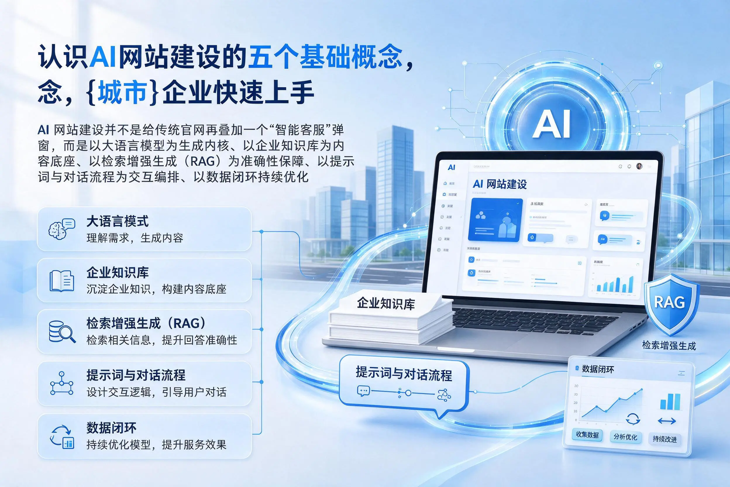 认识AI网站建设的五个基础概念,临沧企业快速上手